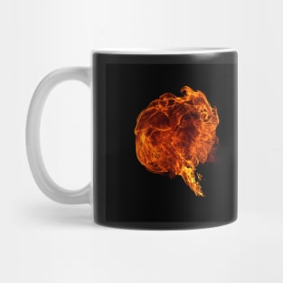 Fiery mushroom blast Mug